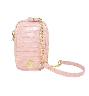 Grace Crossbody - Croc Pink