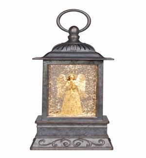 10.5in Praying Angel Glitter Lantern
