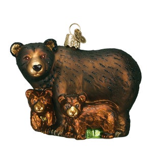 Bear With Cubs