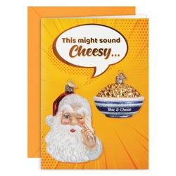 Cheesy Christmas Christmas Card