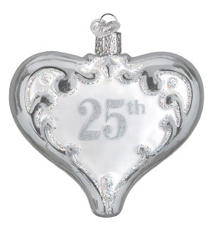 25Th Anniversary Heart
