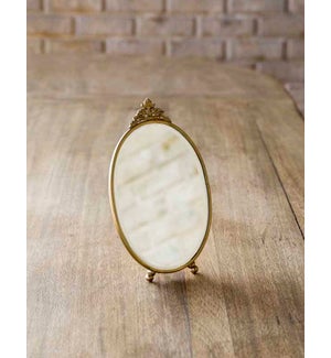 Antique Brass Vanity Mirror