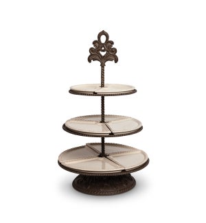 Acanthus Pattern 3-Tiered Server