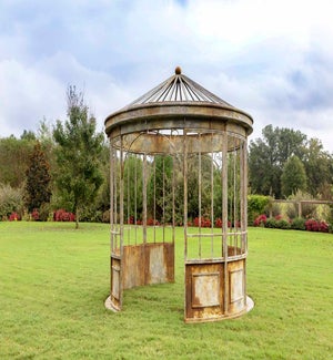 Aged Metal Gazebo
