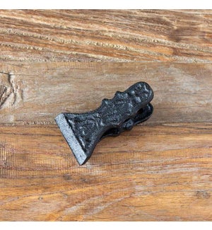 Cast Iron Wall Note Clip, Small