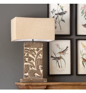 Floral Architecture Relief Lamp
