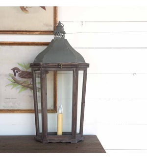 French-Style Mantel Lantern Lamp