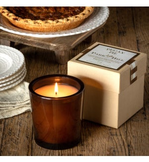 Pecan Pie Amber Glass Candle