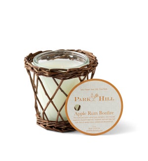 Apple Rum Bonfire Willow Candle