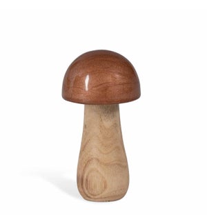 Copper Lacquer Topped Mushroom, Medium
