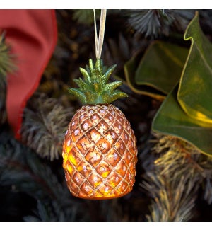 Glass Pineapple Ornament