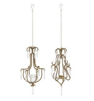 Ballroom Chandelier Beaded Ornament