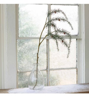 Frosted Weeping Pine Spray
