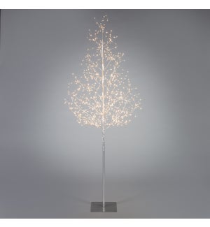 Icy Winter LED Lighted Tree, 72 in.