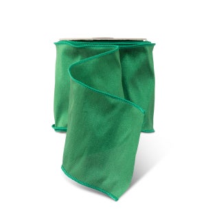 Emerald Green Tafetta Ribbon, 10 Yard Bolt