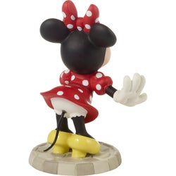 Disney Minnie Mouse Blowing Kiss in Red Dress