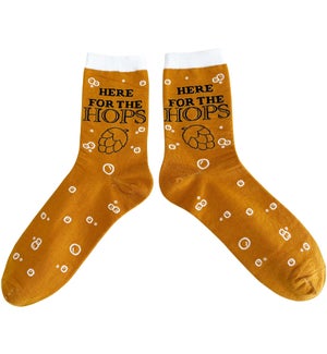 Here for the Hops Crew Socks