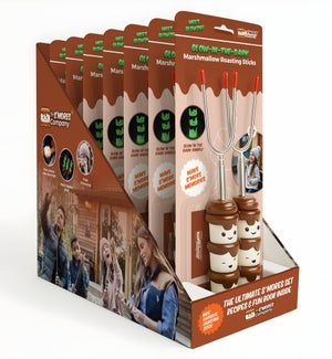 Glowzie Glow-in-the-Dark Roasting Sticks PDQ