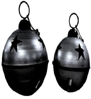 Black Bell Set/2 (20,16 inch)