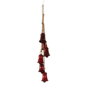 22 inch Church Bell Hanger - Burgundy