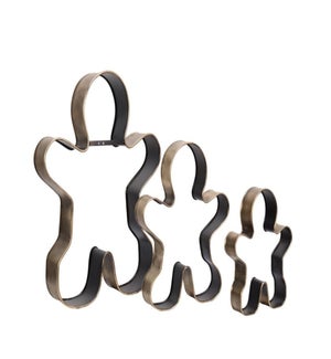 Gingerbreadman Cookie Cutter Set Of 3 (27,19,13 inches)