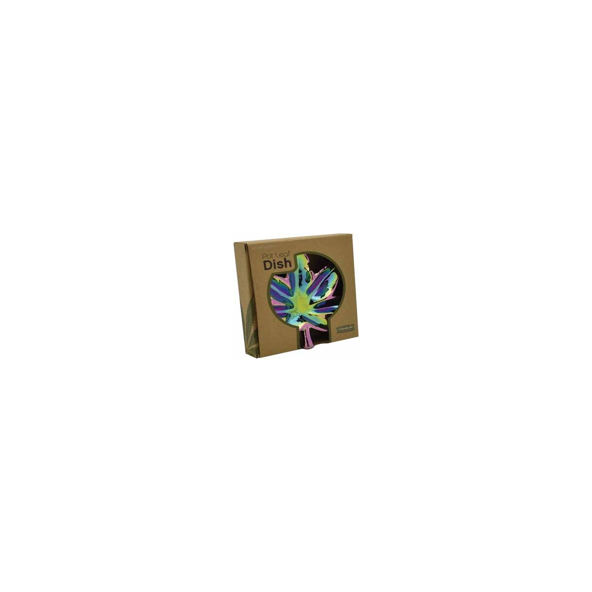 Iridescent Pot Leaf Dish