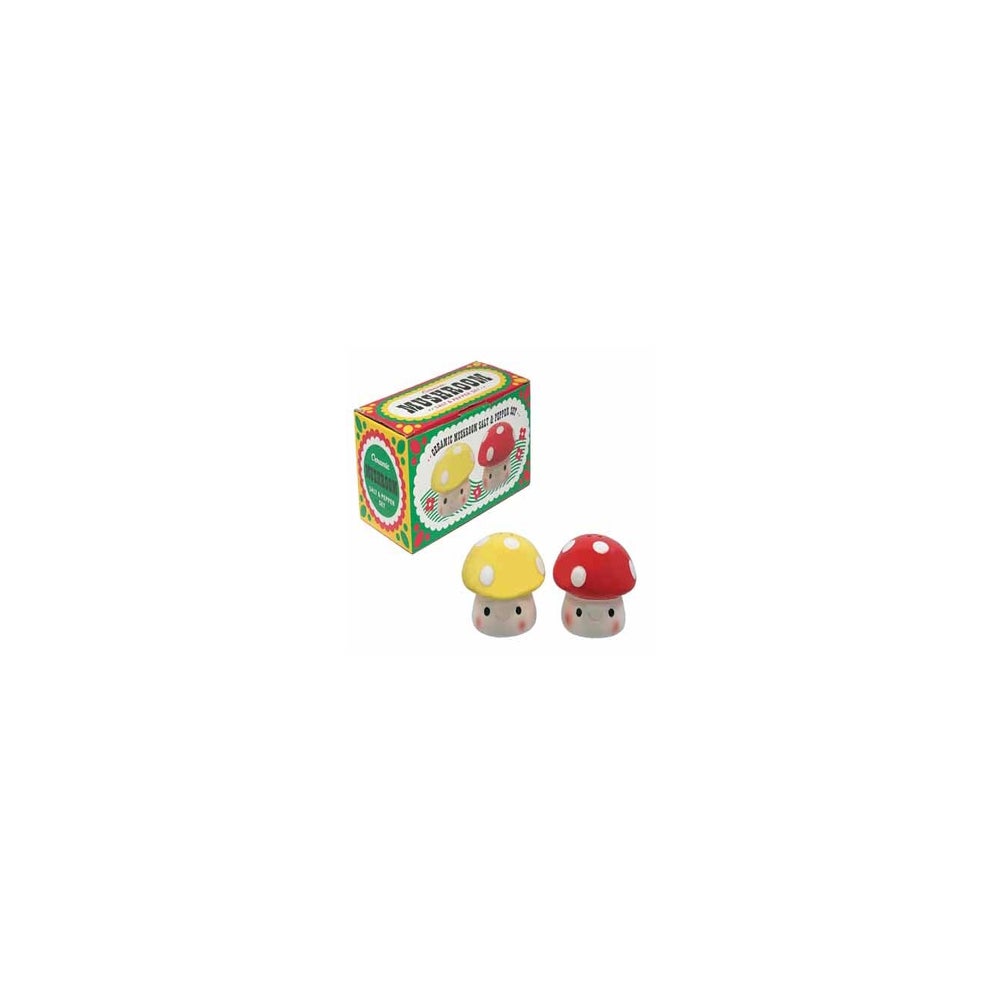 Mushroom Salt and Pepper Set