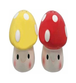 Mushroom Salt and Pepper Set