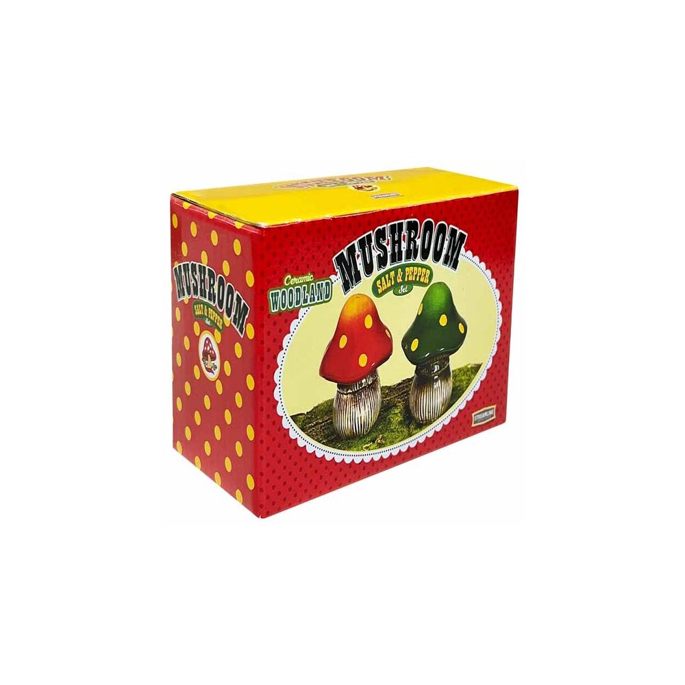 Woodland Mushroom Salt and Pepper Set