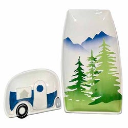 Camper Van Platter 2 Piece Set