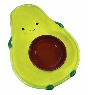 Guavocado Chip-N-Dip Dish - 2 Piece Set