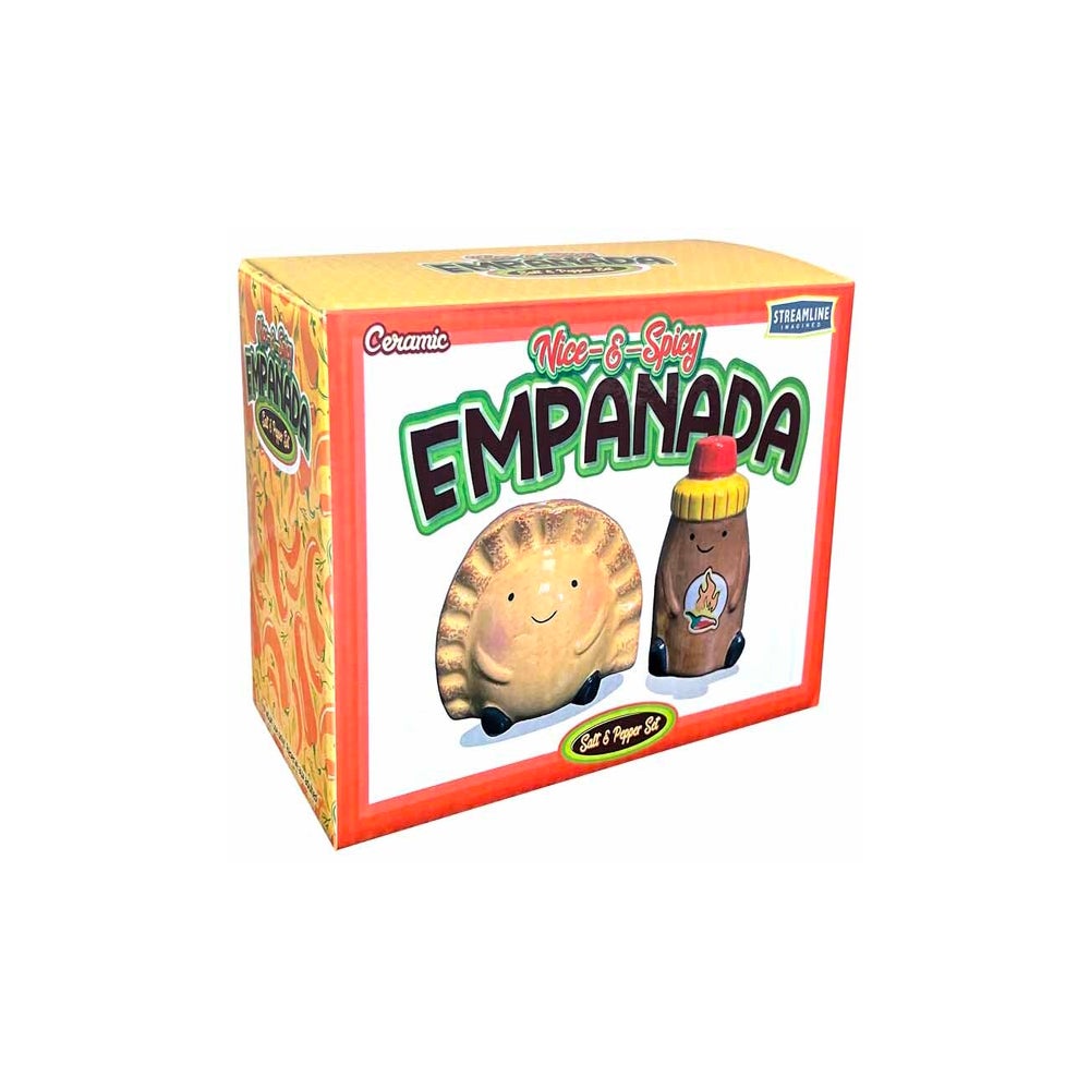 Empanada and Hot Sauce Salt and Pepper Set