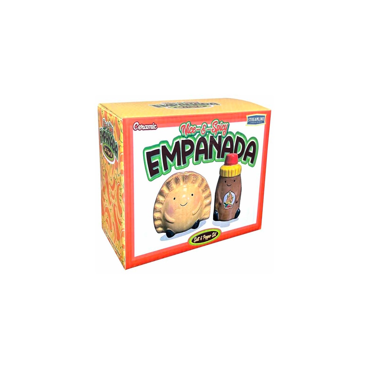 Empanada and Hot Sauce Salt and Pepper Set