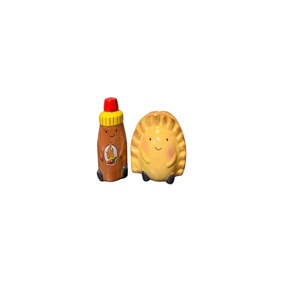 Empanada and Hot Sauce Salt and Pepper Set