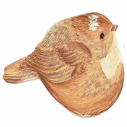 Brown Sparrow Trinket Dish
