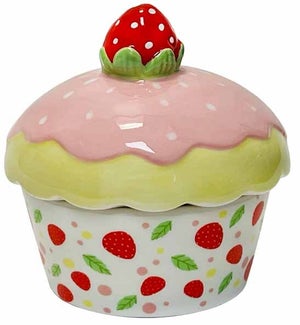 Strawberry Cupcake Trinket Box