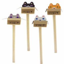 Cat In The Box Eraser and Pencil Duo