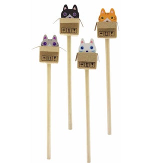 Cat In The Box Eraser and Pencil Duo