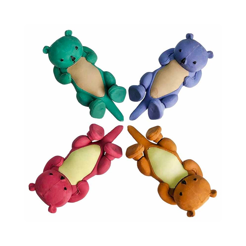 Otter Squad Eraser Set