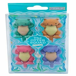 Otter Squad Eraser Set