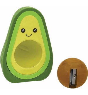 Avocado Jumbo Eraser and Pencil Sharpener Duo