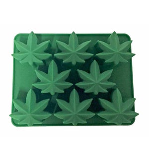Marijuana Leaf Ice Cube Mold
