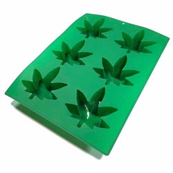 Marijuana Leaf Muffin Mold