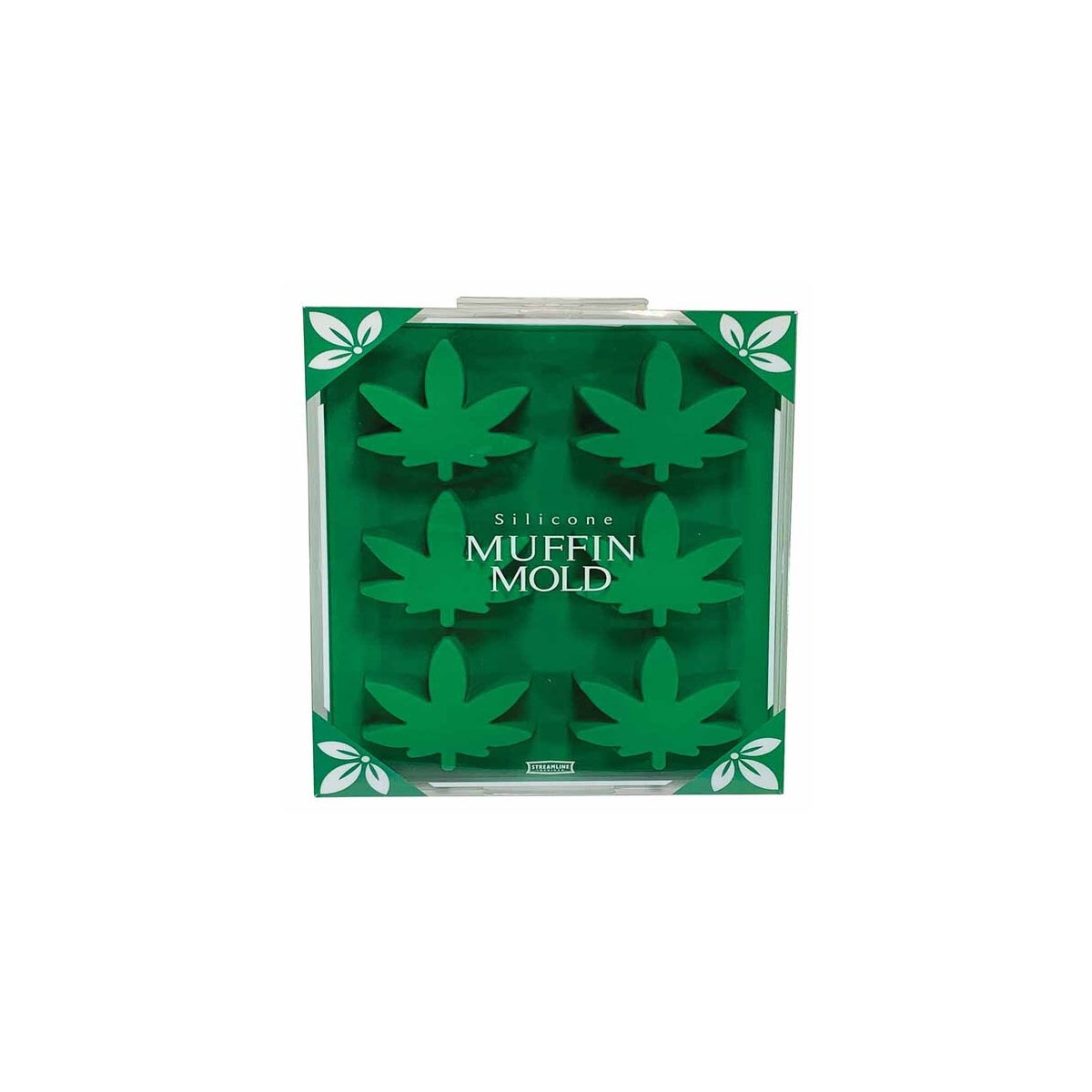 Marijuana Leaf Muffin Mold