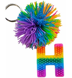 Cushie Ball Alphabet Keyring - H - Supplement Pack 6 Pieces