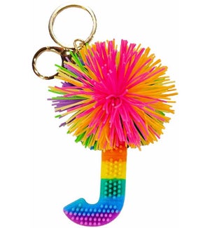 Cushie Ball Alphabet Keyring - J - Supplement Pack 6 Pieces