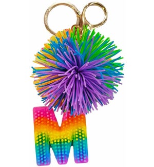 Cushie Ball Alphabet Keyring - M - Supplement Pack 6 Pieces