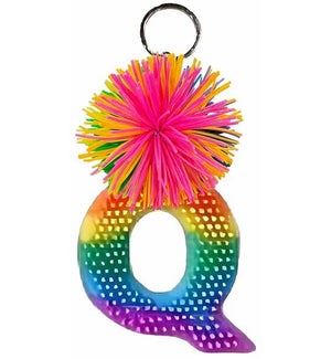 Cushie Ball Alphabet Keyring - Q - Supplement Pack 6 Pieces
