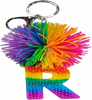 Cushie Ball Alphabet Keyring - R - Supplement Pack 6 Pieces