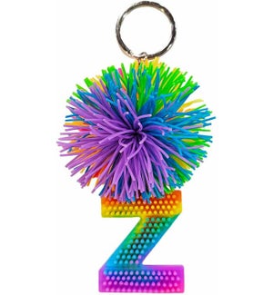 Cushie Ball Alphabet Keyring - Z - Supplement Pack 6 Pieces